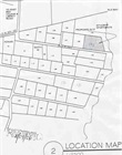 Land map of the location to be licensed